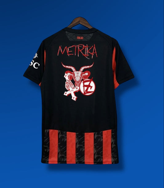 Camiseta AC Milan x Metrika