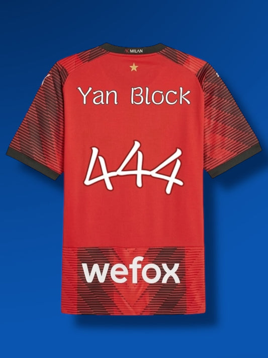 Camiseta Ac Milan x Yan Block