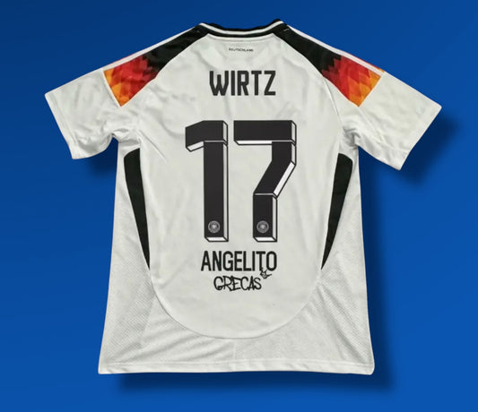Camiseta Alemania x Grecas