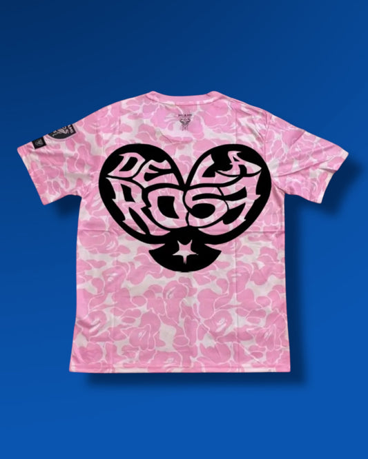 Camiseta Inter de Miami x De La Rose x BAPE