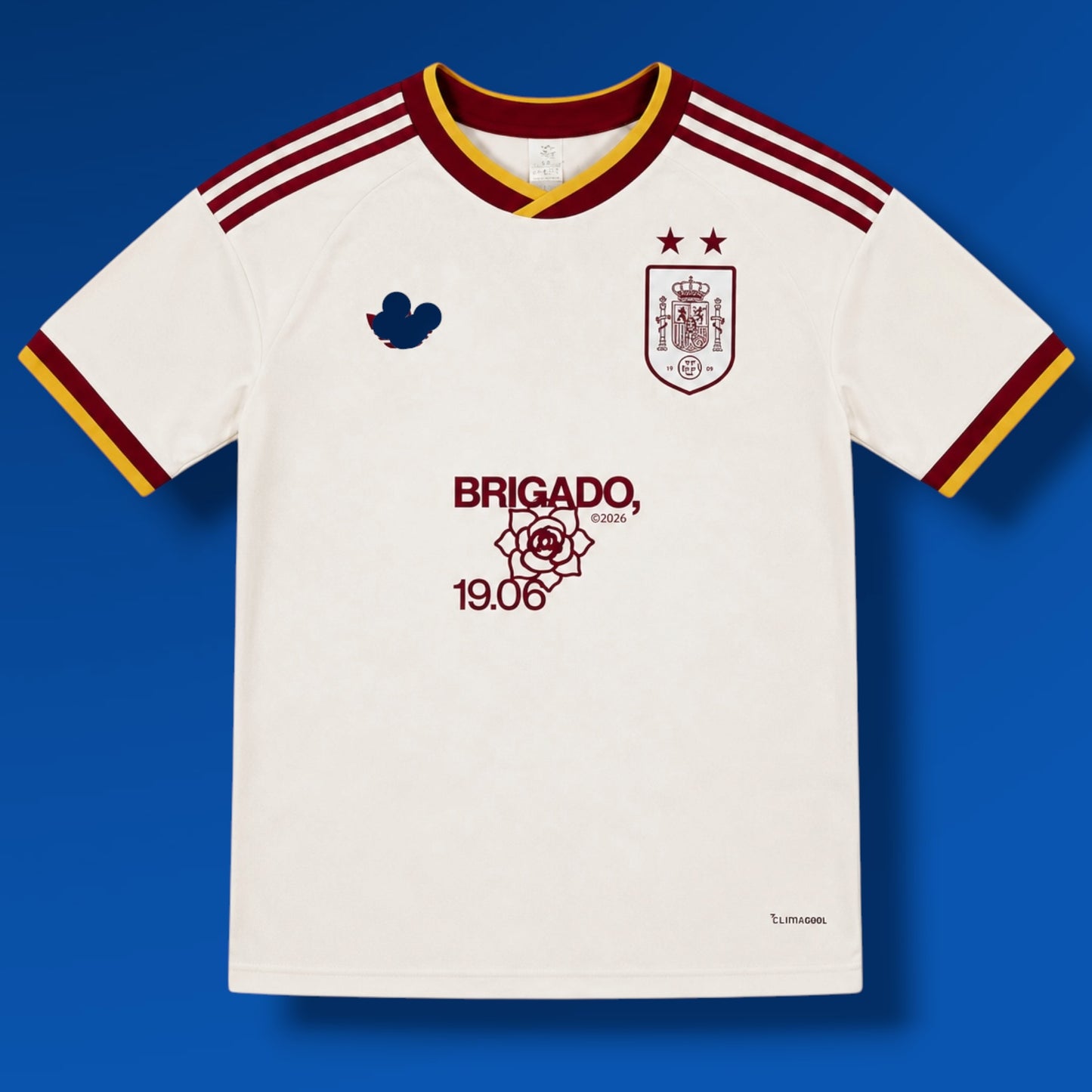 Camiseta España (2 estrellas) x Dellafuente