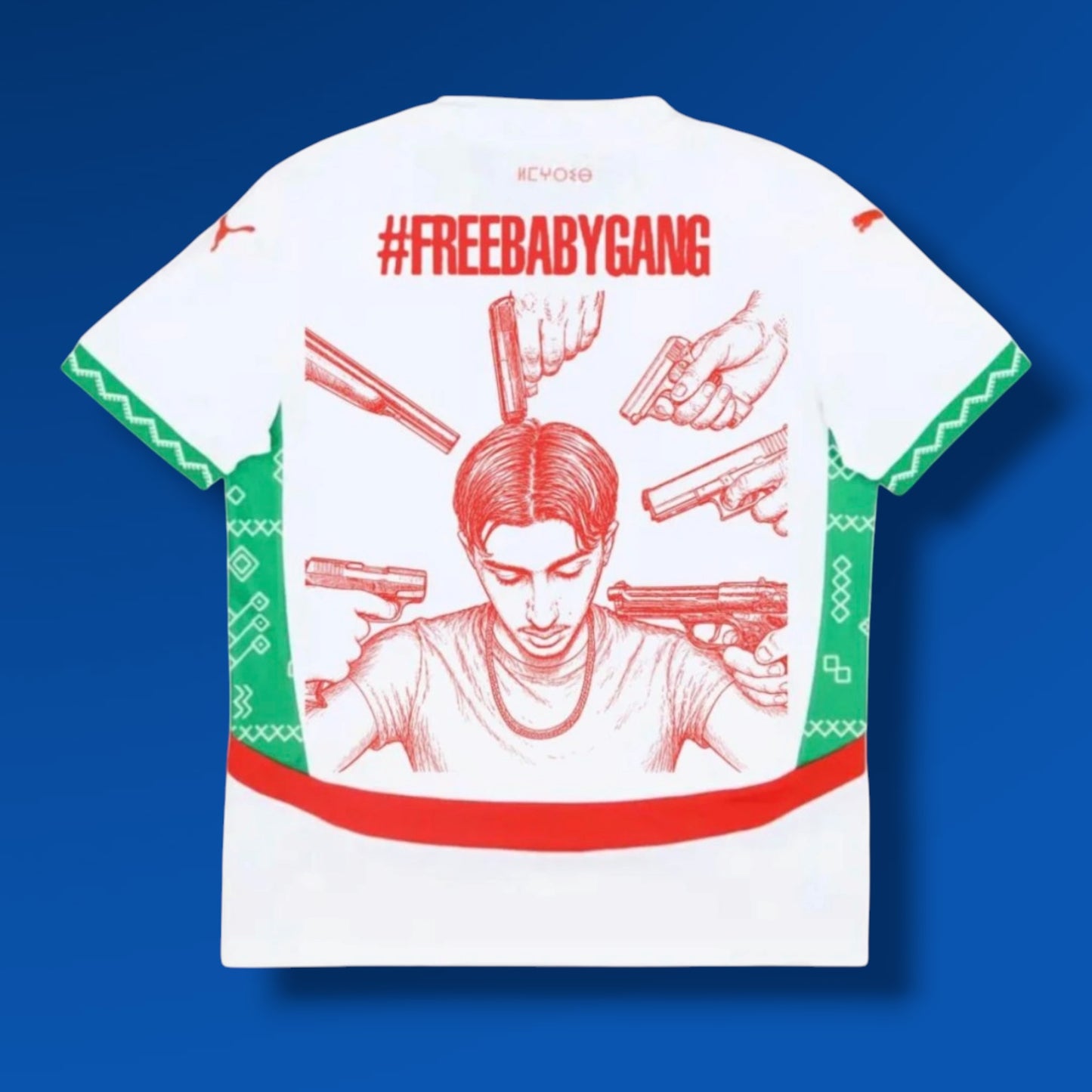 Camiseta Marruecos x Baby Gang