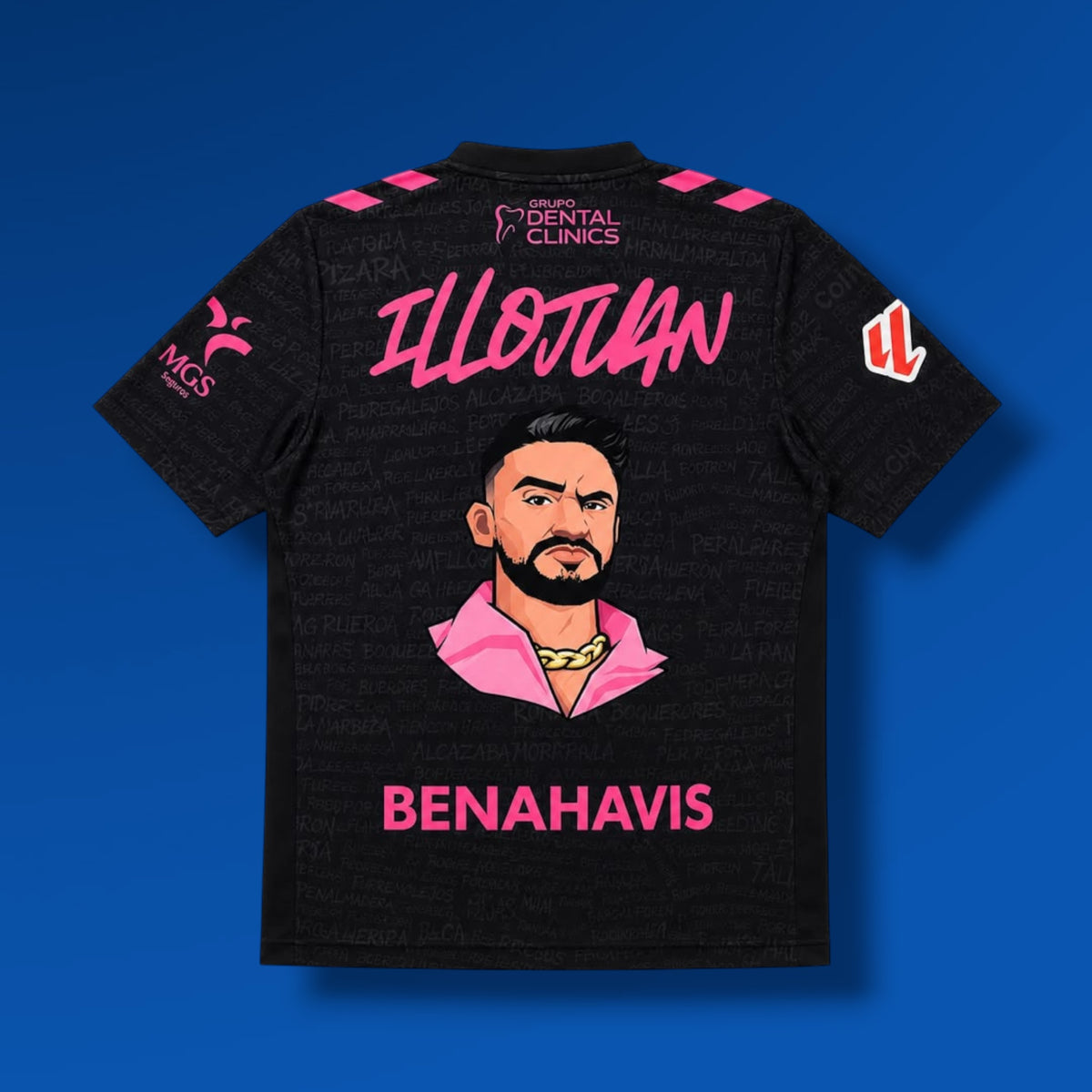 Camiseta Málaga CF x Illojuan