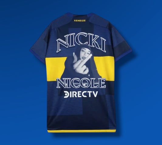 Camiseta Boca Juniors x Nicki Nicole