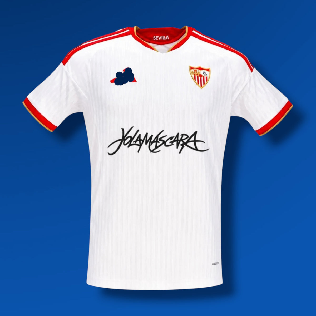 Camiseta Sevilla FC x YOLAMASCARA (JC Reyes)