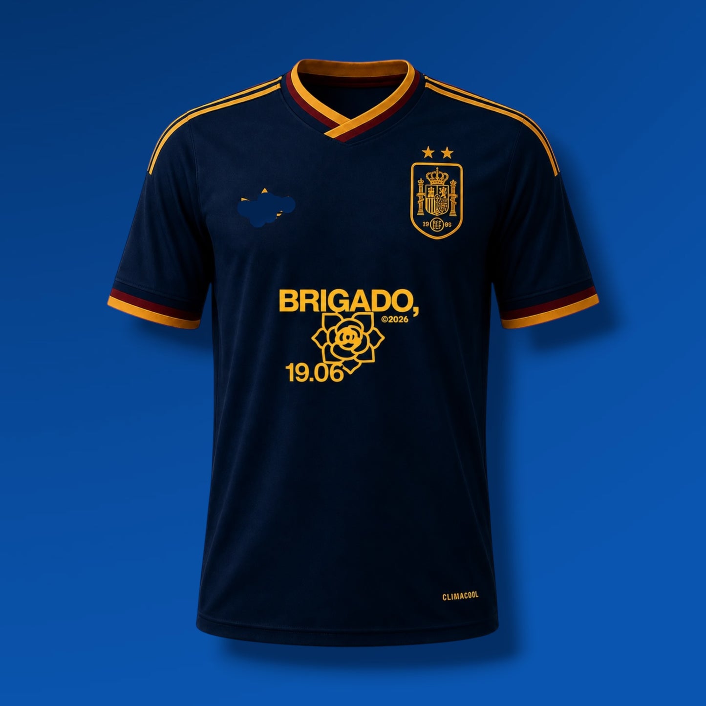 Camiseta España (2 estrellas) x Dellafuente