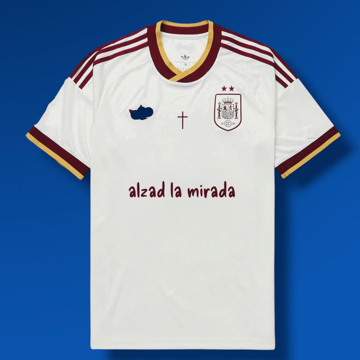 Camiseta España (2 estrellas) x El Papa (León XIV)