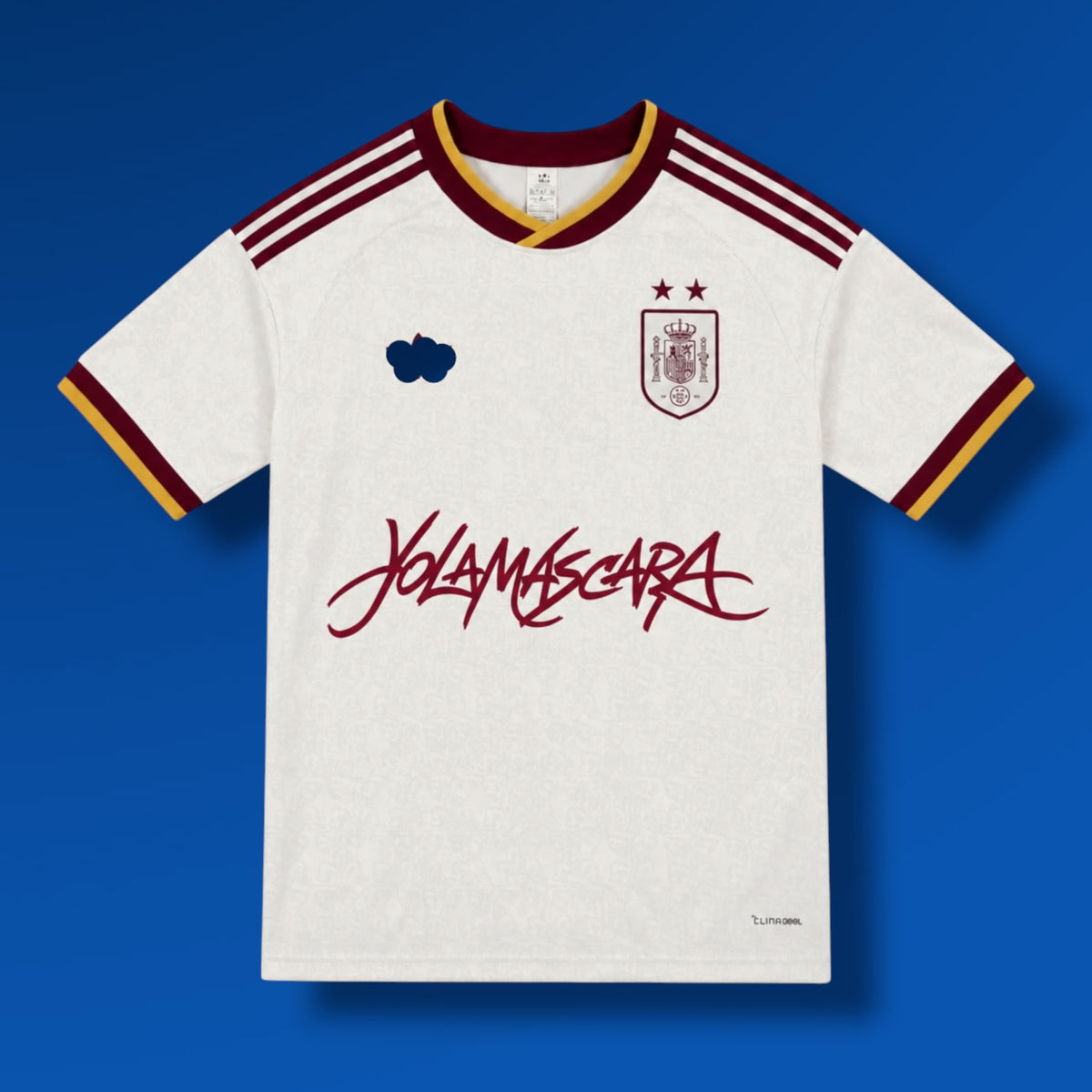 Camiseta España (2 estrellas) x YOLAMASCARA (JC Reyes)