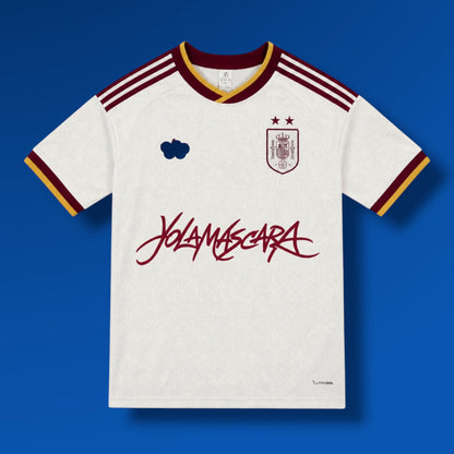 Camiseta España (2 estrellas) x YOLAMASCARA (JC Reyes)