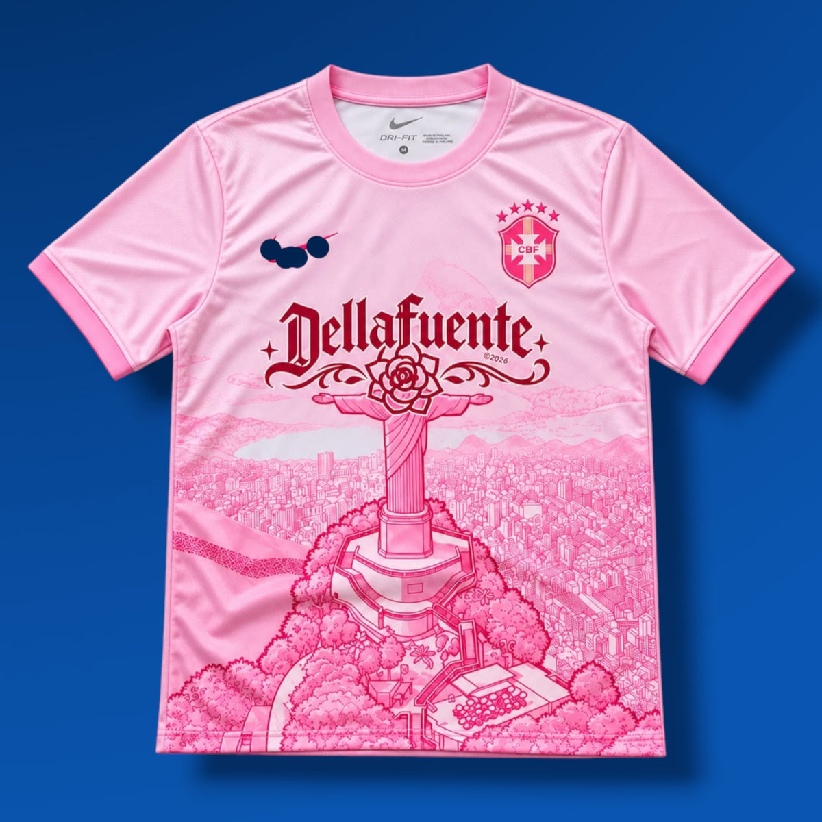 Camiseta Brasil x Dellafuente