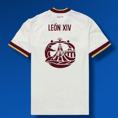 Camiseta España (2 estrellas) x El Papa (León XIV)