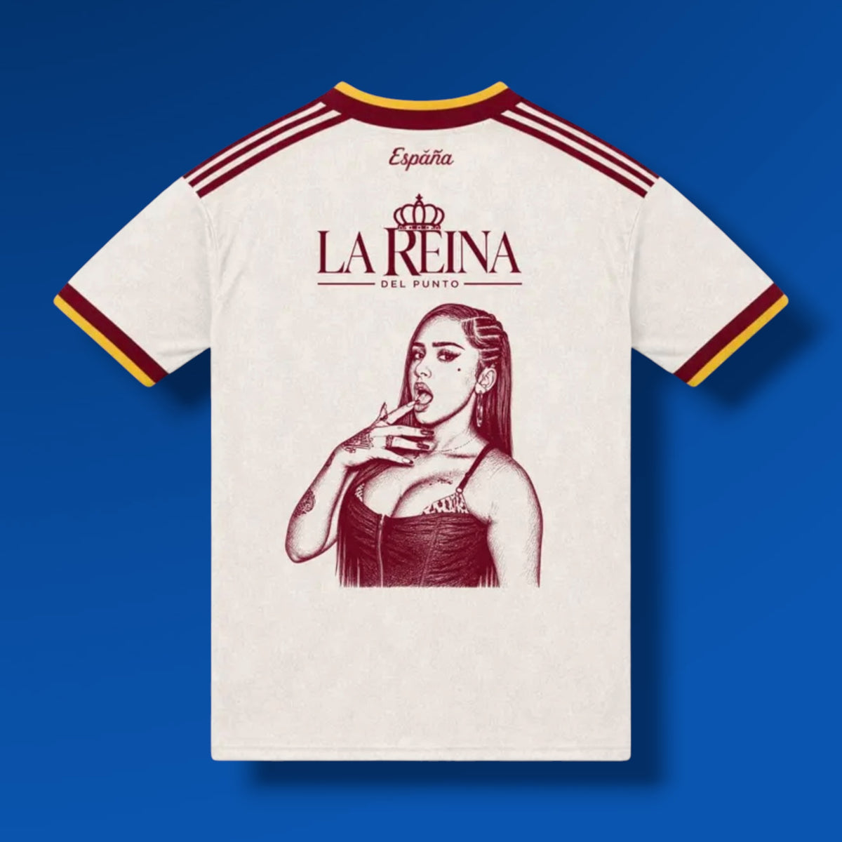 Camiseta España (2 estrellas) x Lorna
