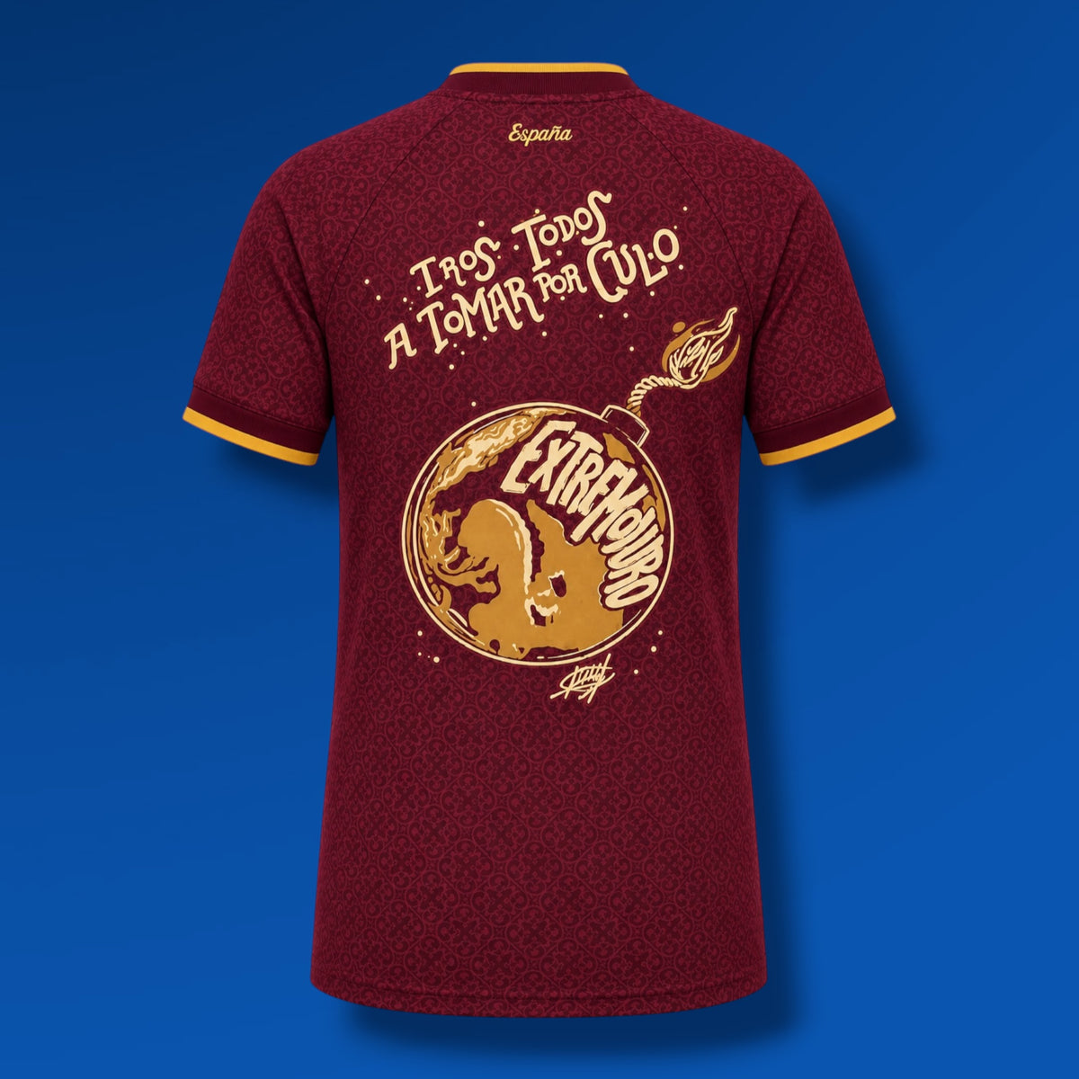 Camiseta España (2 estrellas) x Extremoduro