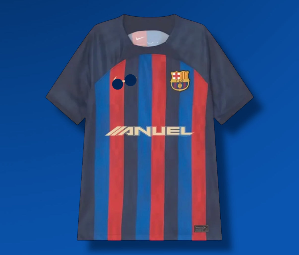 Camiseta FC Barcelona x Anuel AA