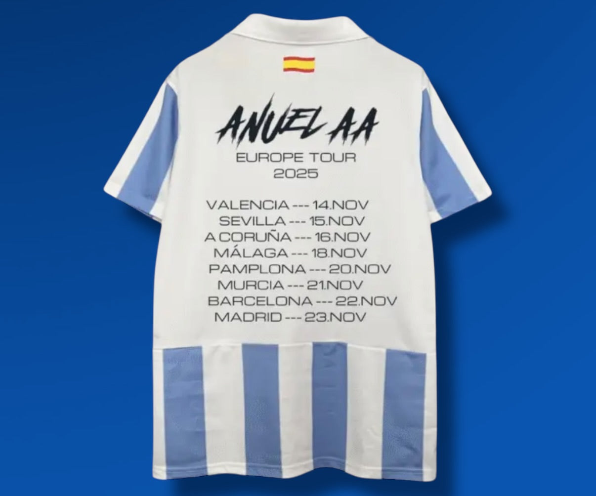 Camiseta Málaga CF x Anuel AA