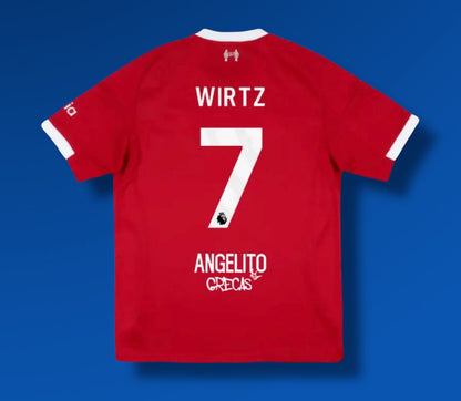 Camiseta Liverpool x Grecas