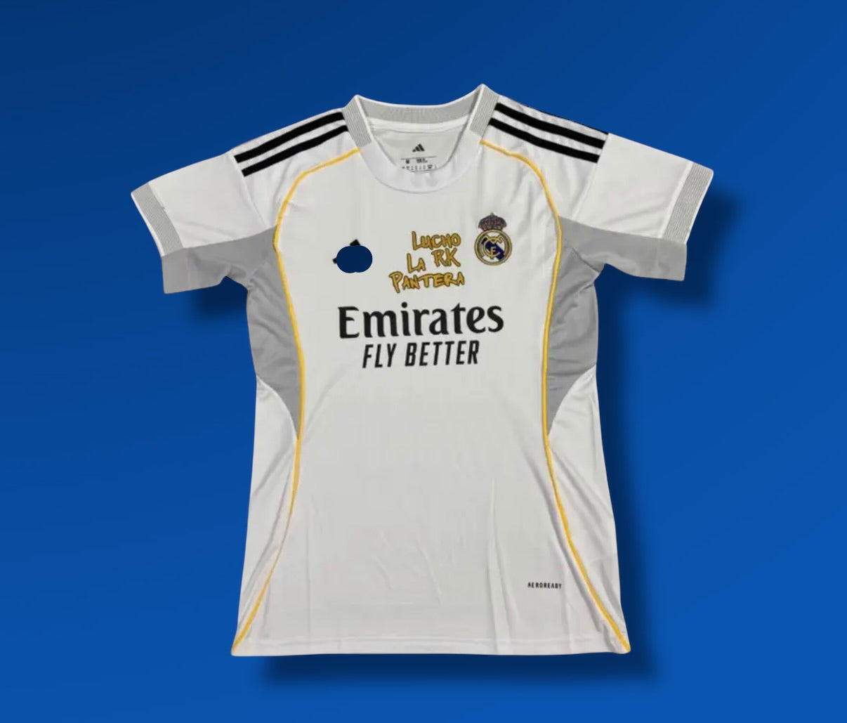 Camiseta Real Madrid x La Pantera y Lucho RK
