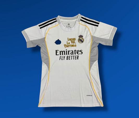 Camiseta Real Madrid x La Pantera y Lucho RK