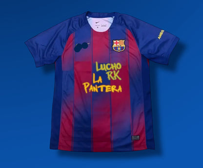 Camiseta FC Barcelona x La Pantera y Lucho RK