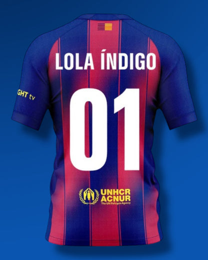 Camiseta FC Barcelona x Lola Indigo