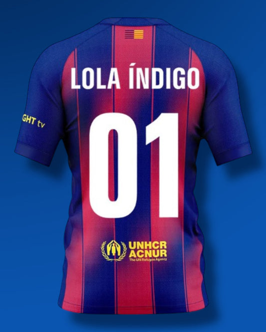 Camiseta FC Barcelona x Lola Indigo