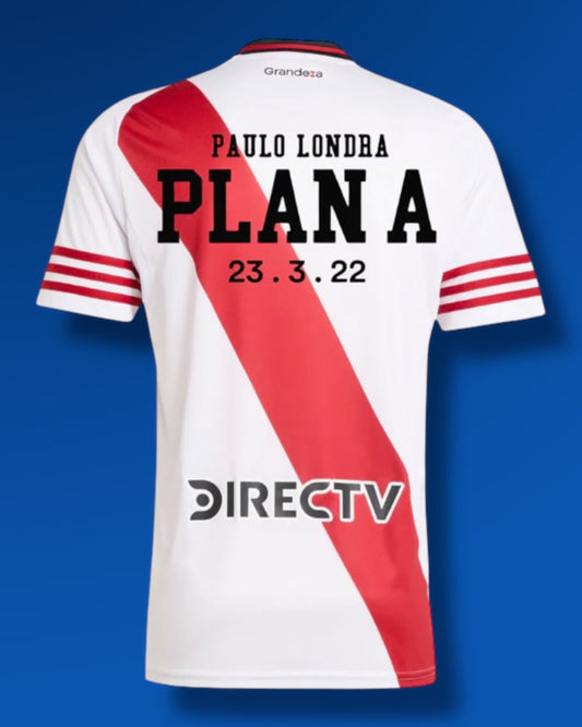 Camiseta River Plate x Paulo Londra