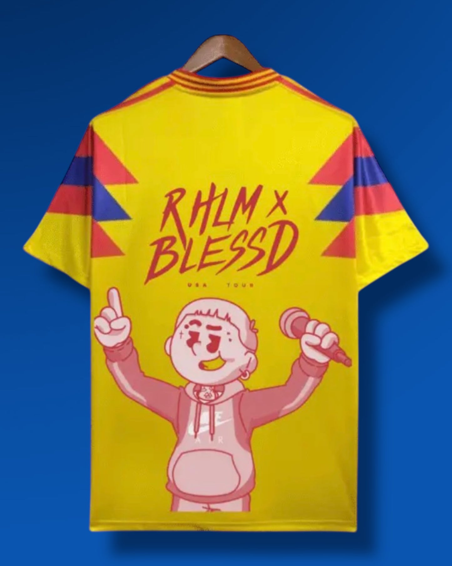 Camiseta Colombia x Blessd x Anuel AA