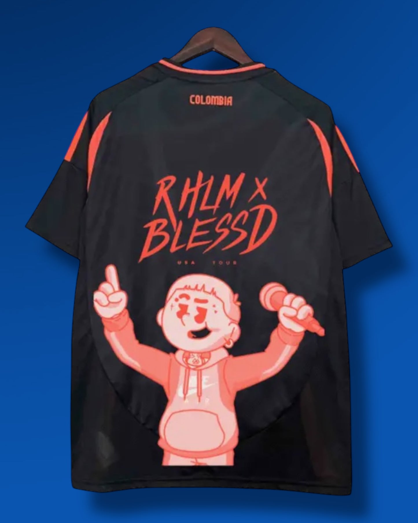 Camiseta Colombia x Blessd x Anuel AA