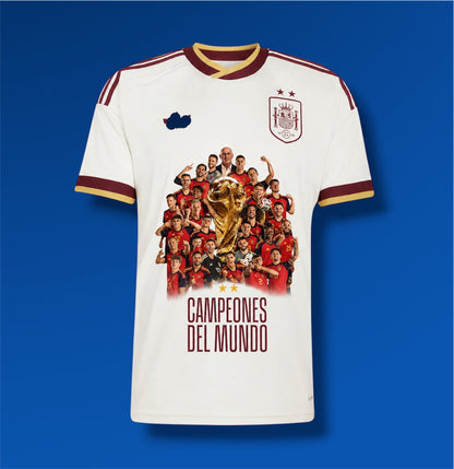 Camiseta España Campeones 2026 (2 estrellas)